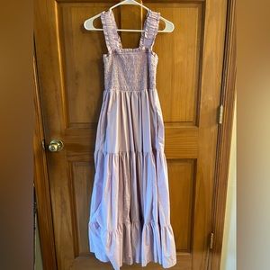 Abercrombie Ruffle Strap Maxi Dress